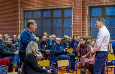 Prezydent spotkał się z mieszkańcami Suchej Gó