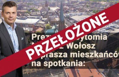 Spotkania z prezydentem przełożone na inny termi