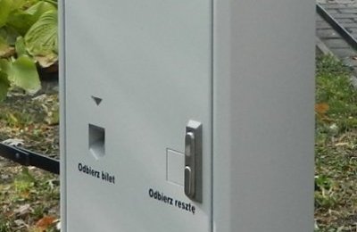 Dwa parkomaty tylko z płatnościami bezgotówkowy
