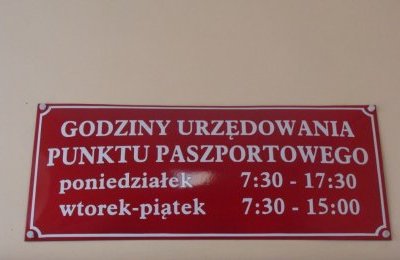 Punkt paszportowy nieczynny do odwołania