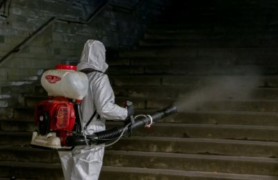 Szalety miejskie i przejścia podziemne zdezynfeko