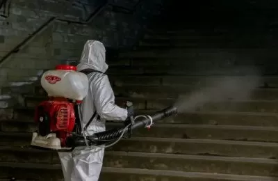 Szalety miejskie i przejścia podziemne zdezynfeko