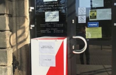 Skrzynka podawcza na korespondencję