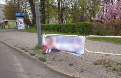 Zakaz wieszania materiałów wyborczych w pasie dr