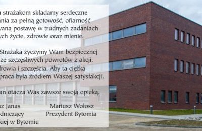 Życzenia z okazji Dnia Strażaka