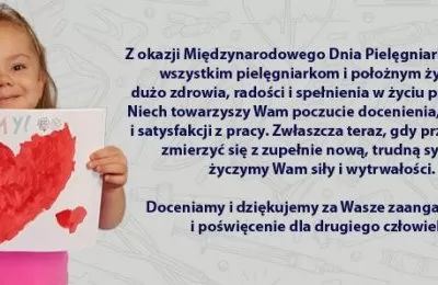 Życzenia z okazji Międzynarodowego Dnia Pielęgn