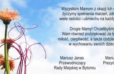 Życzenia z okazji Dnia Matki
