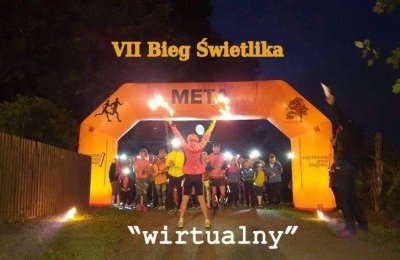 Wirtualny Bieg Świetlika dla Kamila Lisickiego