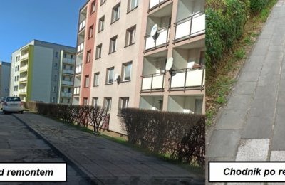 Trwają remonty chodników w mieście