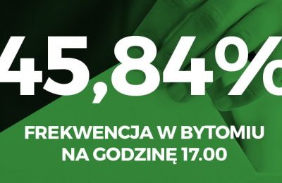 Frekwencja na godzinę 17:00