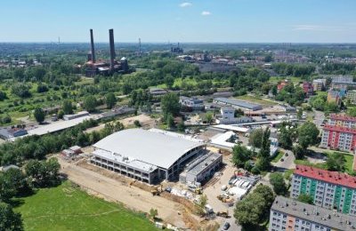 Budowa hali lodowiska - wiadomości z placu budowy