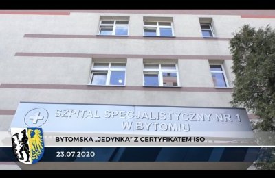 Szpital Specjalistyczny nr 1 z certyfikatem ISO