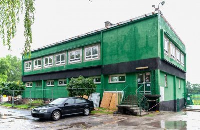 Trwają intensywne prace w budynku klubowym Szombi