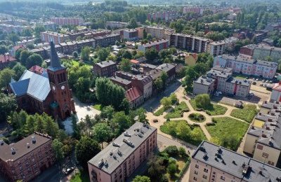 Dronem nad Łagiewnikami
