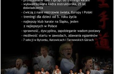 Zapisy do klubu karate