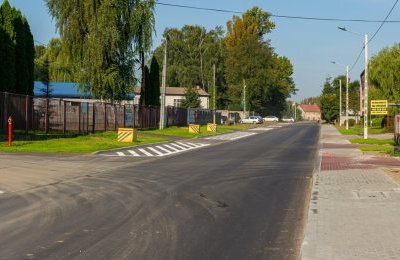 Przebudowa ul. Świętej Elżbiety zakończona