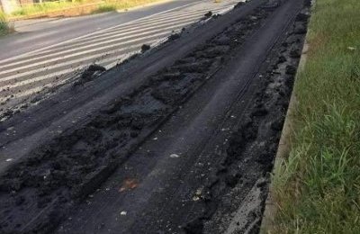 Niezabezpieczony ładunek na ul. Świętochłowick
