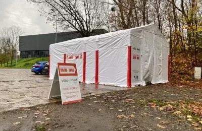 Nowy punkt pobrań drive-thru w Szombierkach