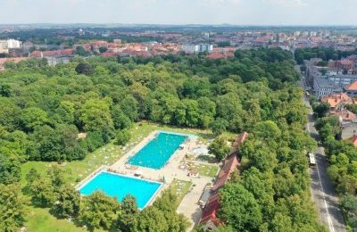 Remont kąpieliska odkrytego w Parku Kachla