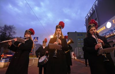 Górnicza pobudka w Miechowicach