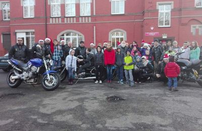 Motocykliści jak mikołaje