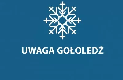 Uwaga kierowcy i piesi! Gołoledź