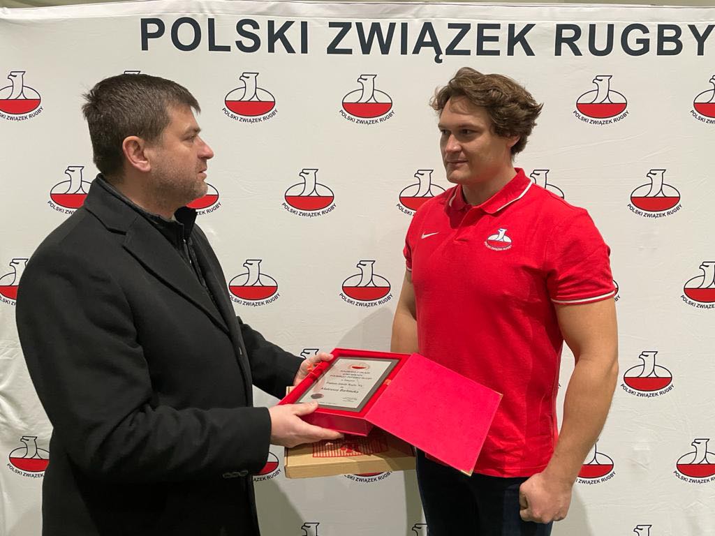 Mateusz Bartoszek na Gali Dekady