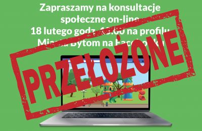 Konsultacje społeczne przełożone