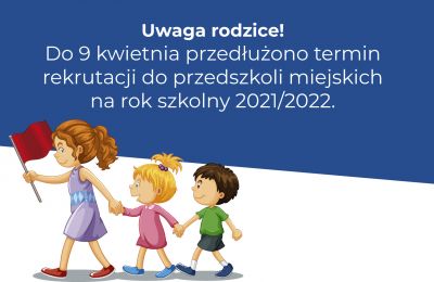 Przedłużono rekrutację do przedszkoli