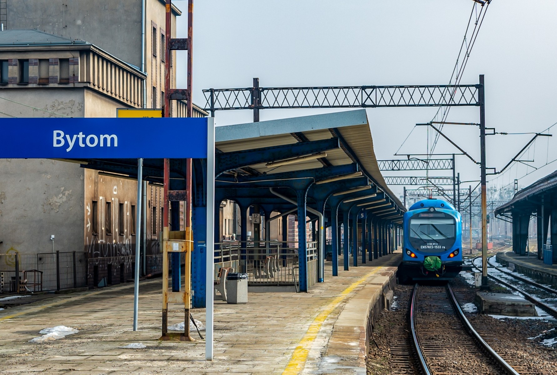 Nadal nie kursują pociągi z Bytomia do Katowic. Ruch kolejowy ma zostać przywrócony 10 kwietnia
