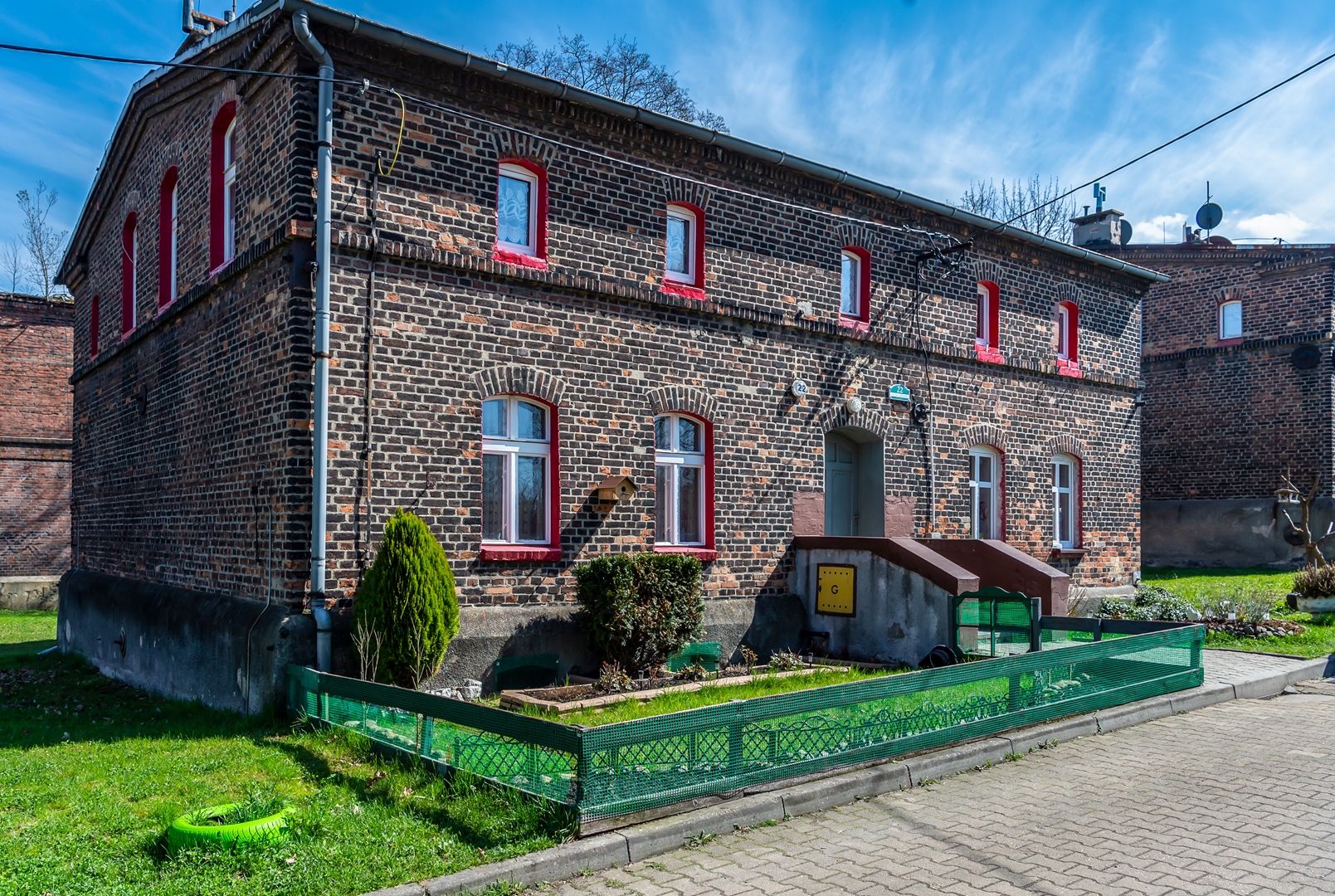 Charakterystyczny familok na osiedlu Kolonia Zgorzelec