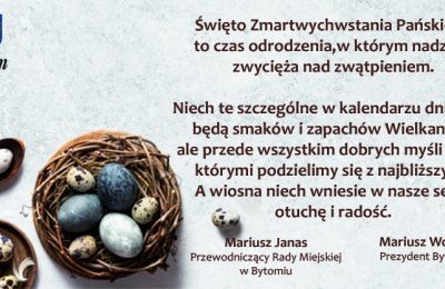 Życzenia z okazji Wielkanocy