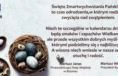 Życzenia z okazji Wielkanocy