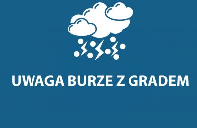 Uwaga! Burze z gradem