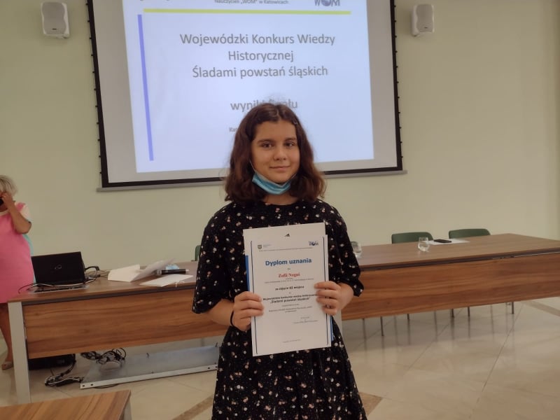 Laureatka konkursu Zosia Nogaś