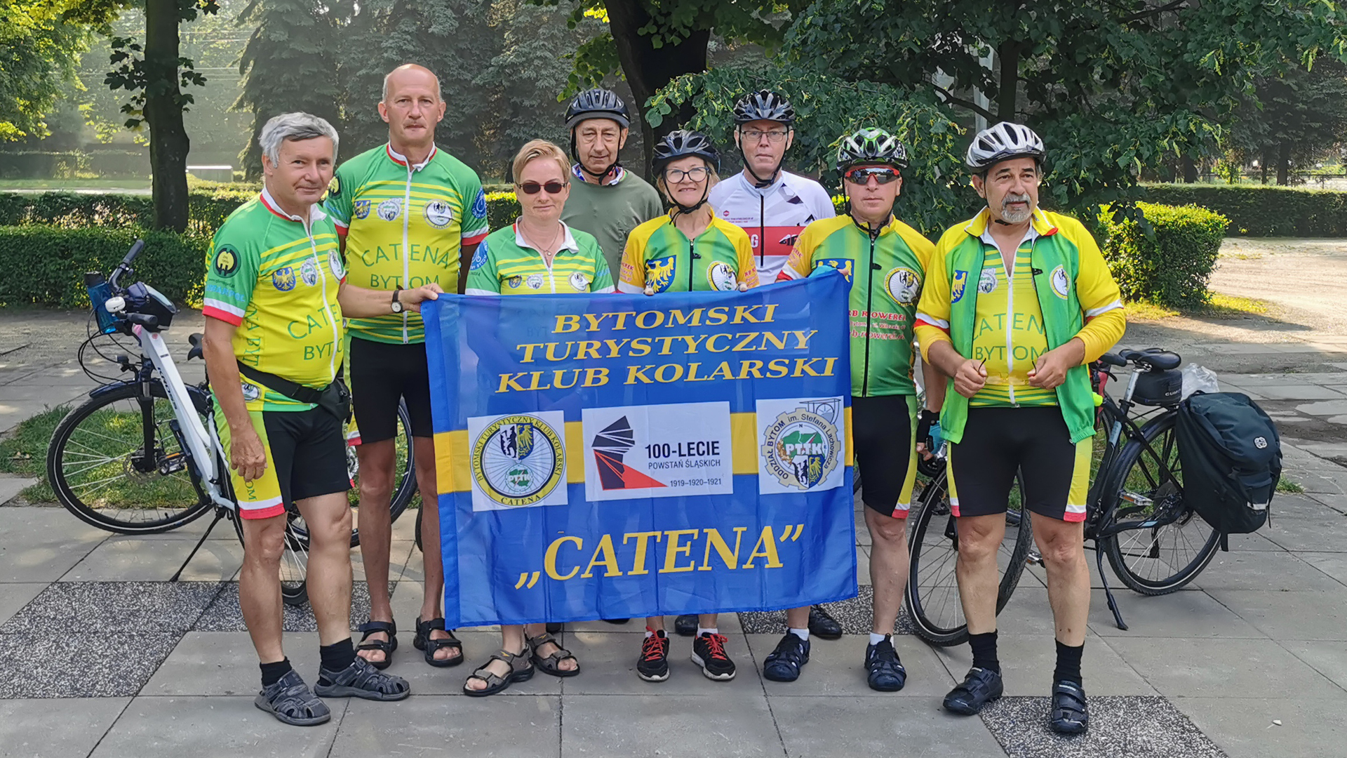 Uczestnicy Rajdu Kolarskiego „Święto Roweru”