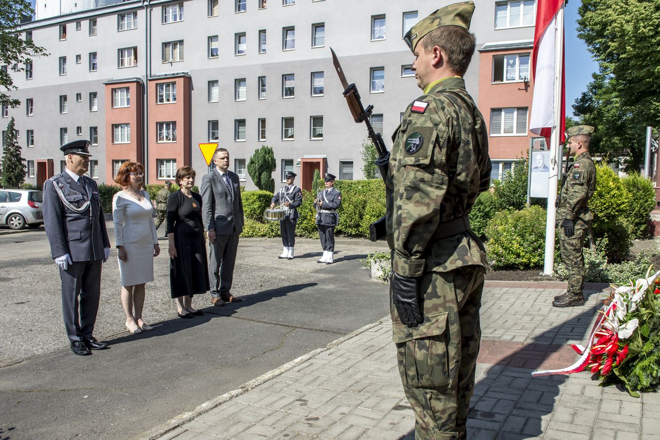Upamiętnili francuskiego majora Bernarda Montalegre w 100. rocznicę śmierci
