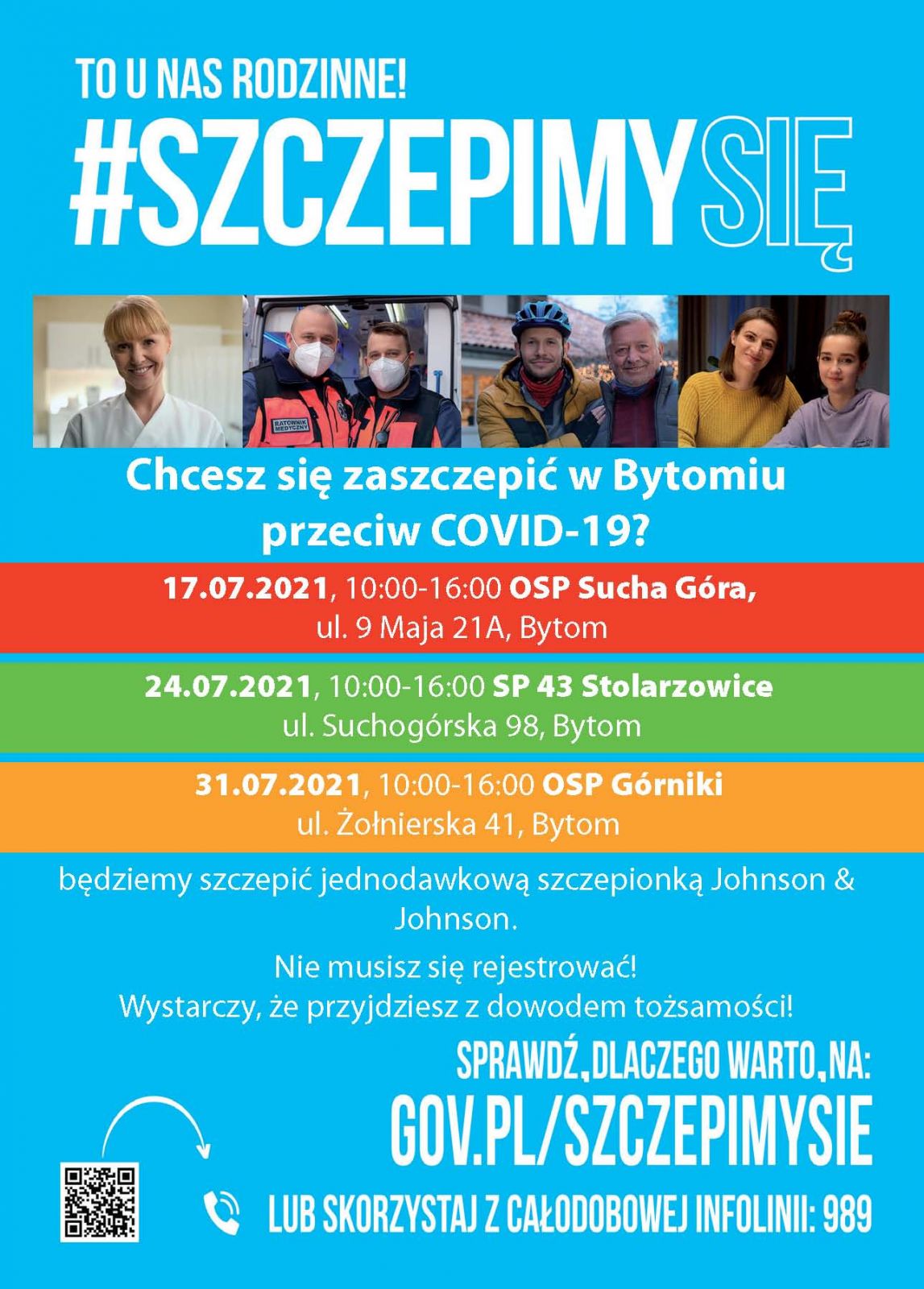 Spisz się i zaszczep w mobilnym punkcie w dzielnicy!