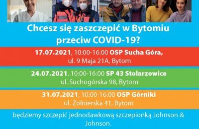 Spisz się i zaszczep w mobilnym punkcie w dzielni