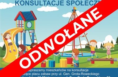 Przełożone konsultacje społeczne w sprawie plac