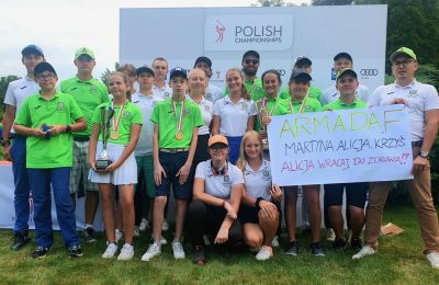 Młodzi golfiści Armady Mistrzami Polski