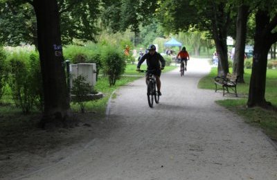 Rowerzyści rywalizowali w Parku Kachla