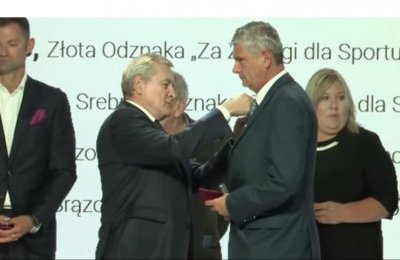 Dariusz Łukaszewski odznaczony brązową odznaką