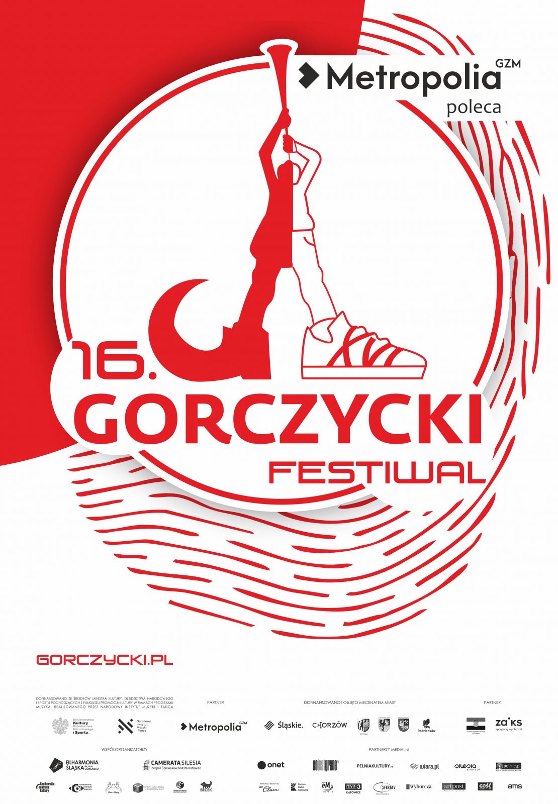 Plakat informacyjny festiwalu