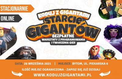 Koduj z Gigantami - bezpłatne warsztaty z program