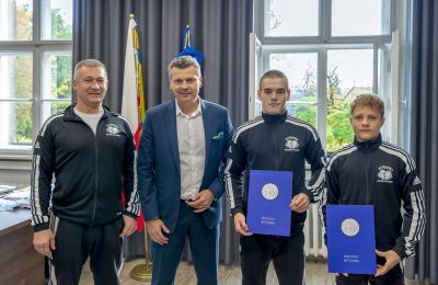 Gratulacje dla pięściarzy Bytomskiej Akademii Bo