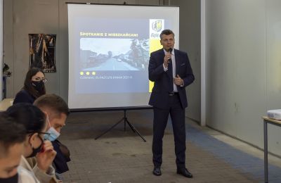 Prezydent Bytomia spotkał się z mieszkańcami dz