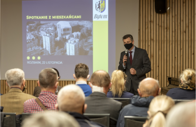 Prezydent Bytomia spotkał się z mieszkańcami Ro