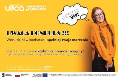 Konkurs dla ludzi z marzeniami