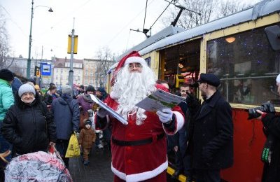 Mikołajowy Tramwaj zawitał do Bytomia